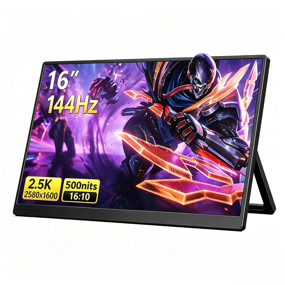 Dual Monitor Desk Setup - Monitor Gamer Portátil MAFNKOU 16 Polegadas