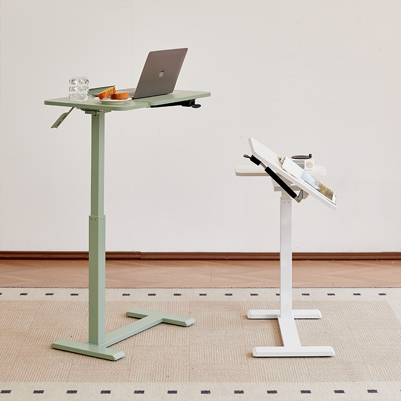 Desk Setup Notebook - Mesa lateral de ajuste de altura,
