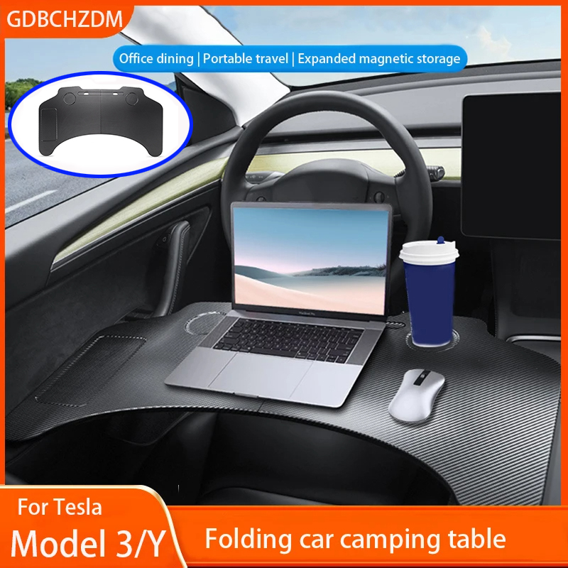 Desk Setup Notebook - Para tesla modelo y juniper 2025