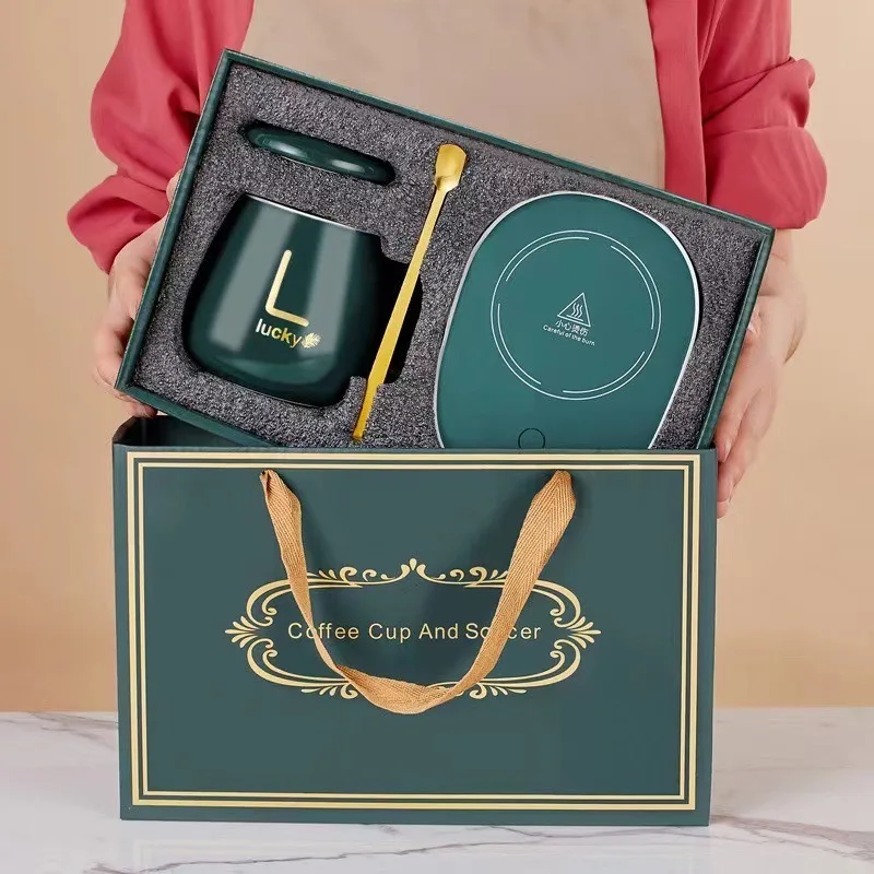 Desk Setup Gifts - Conjunto de café inteligente com ligar/desligar