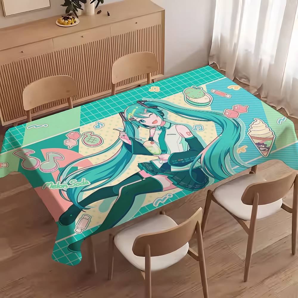 Desk Setup Wallpaper - H-Hatsunees dos desenhos animados bonito m-mikuu