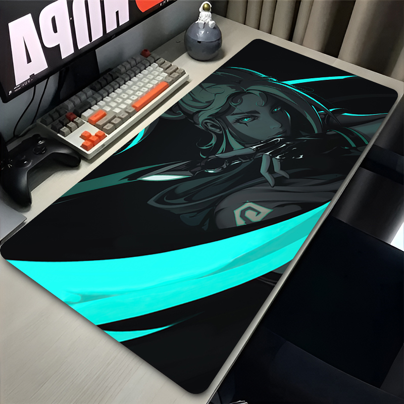 Desk Setup Ergonomic - Mouse Pad Grande para Jogos Valorant