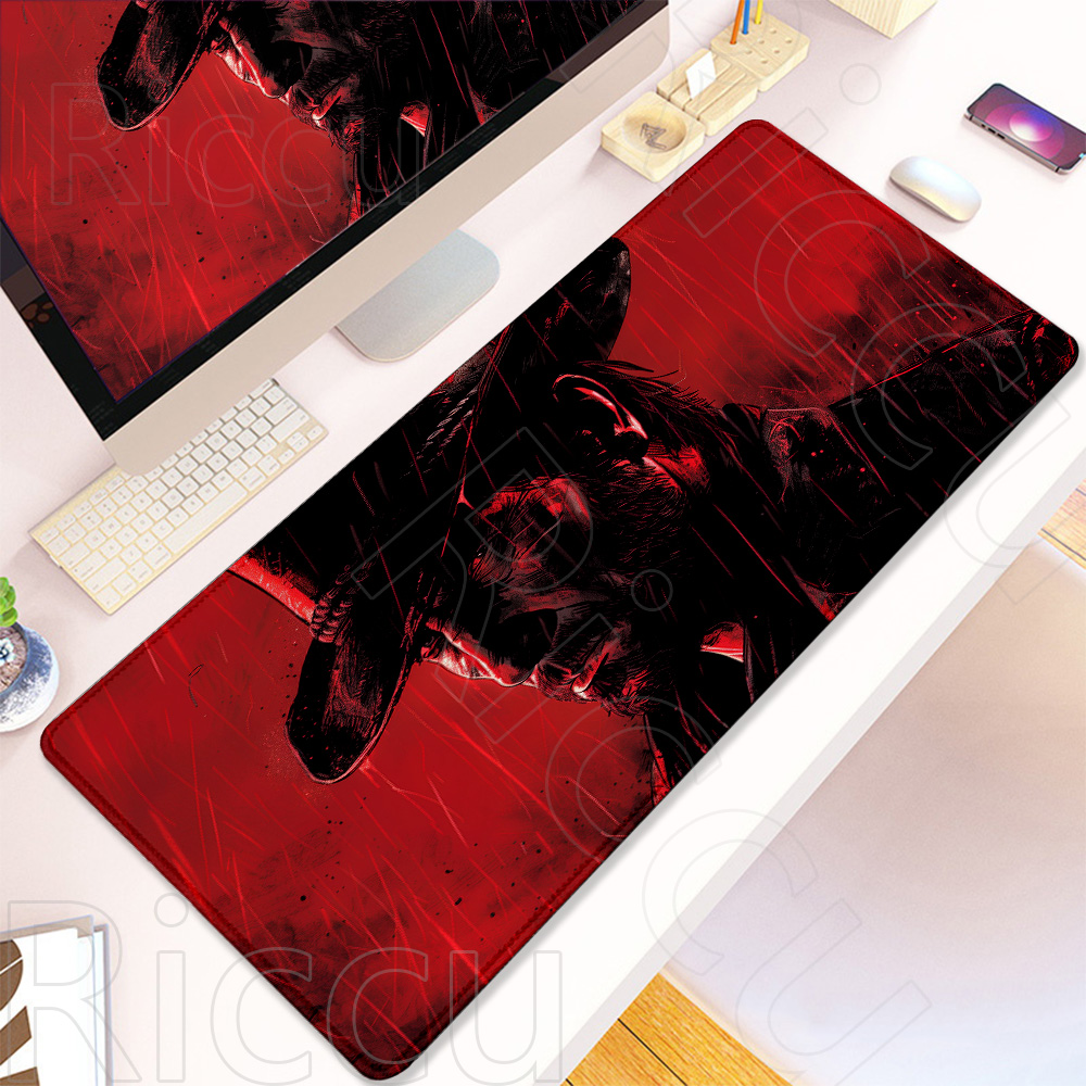 Desk Setup Red - Periféricos para pc hd red dead