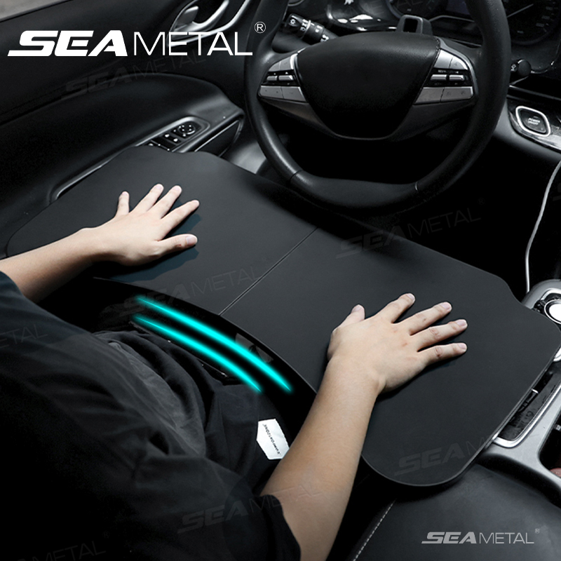 Desk Setup Notebook - SEAMETAL Bandeja Temporária de Carro para