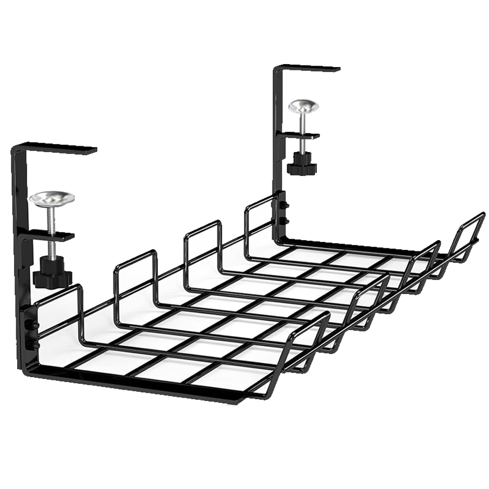 Desk Setup Shelves - Caixa de gerenciamento de cabos sob