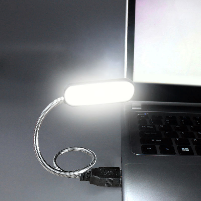 Mini 4 led livro lâmpada portá - Desk Setup Notebook avaliação e preço