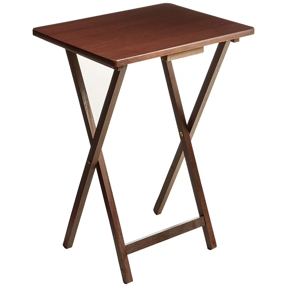 Mesa de TV Dobrável em Madeira - Desk Setup Notebook avaliação e preço
