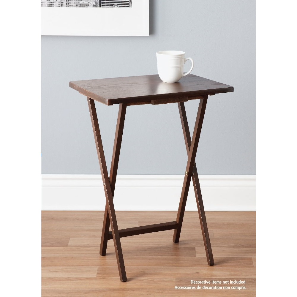 Mesa de TV Dobrável em Madeira - Desk Setup Notebook avaliação e preço