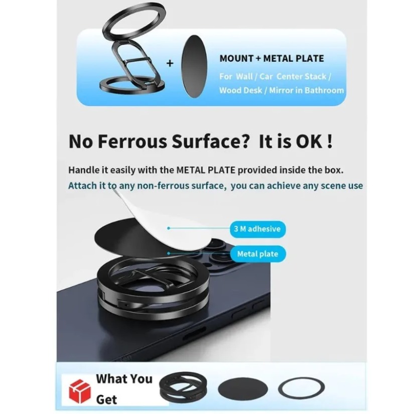 Suporte Magnético Duplo Dobráv - Dual Phone Holder avaliação e preço