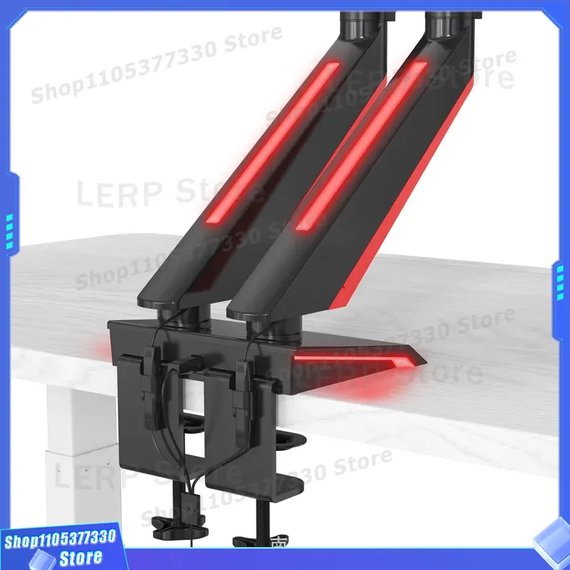 Suporte de Mesa para Dois Moni - Dual Monitor Desk Setup avaliação e preço