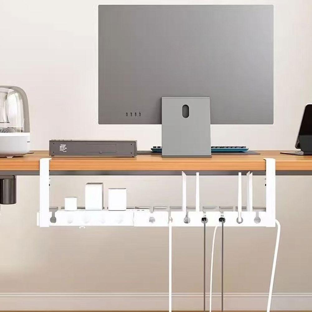 Extensível sob a mesa gerencia - Desk Setup Shelves avaliação e preço