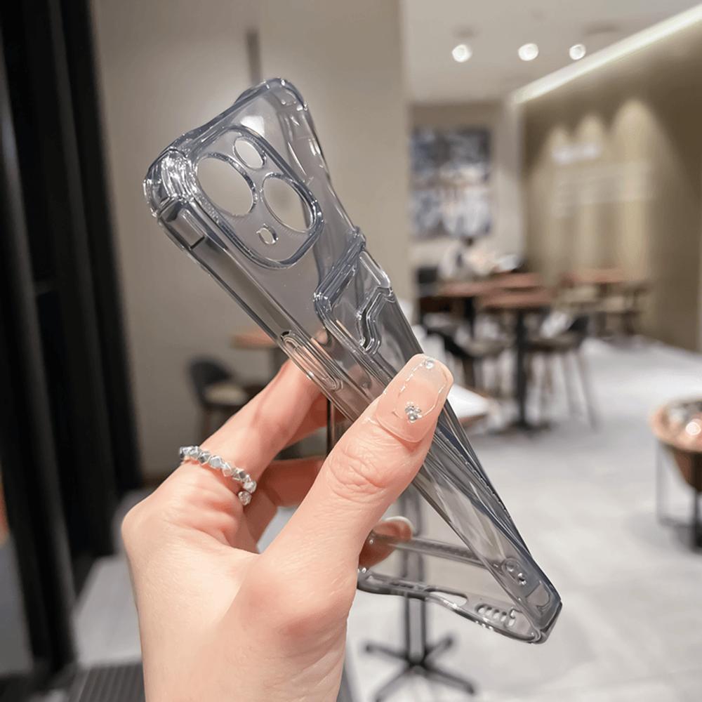 Capa Transparente com Suporte  - Dual Phone Holder avaliação e preço