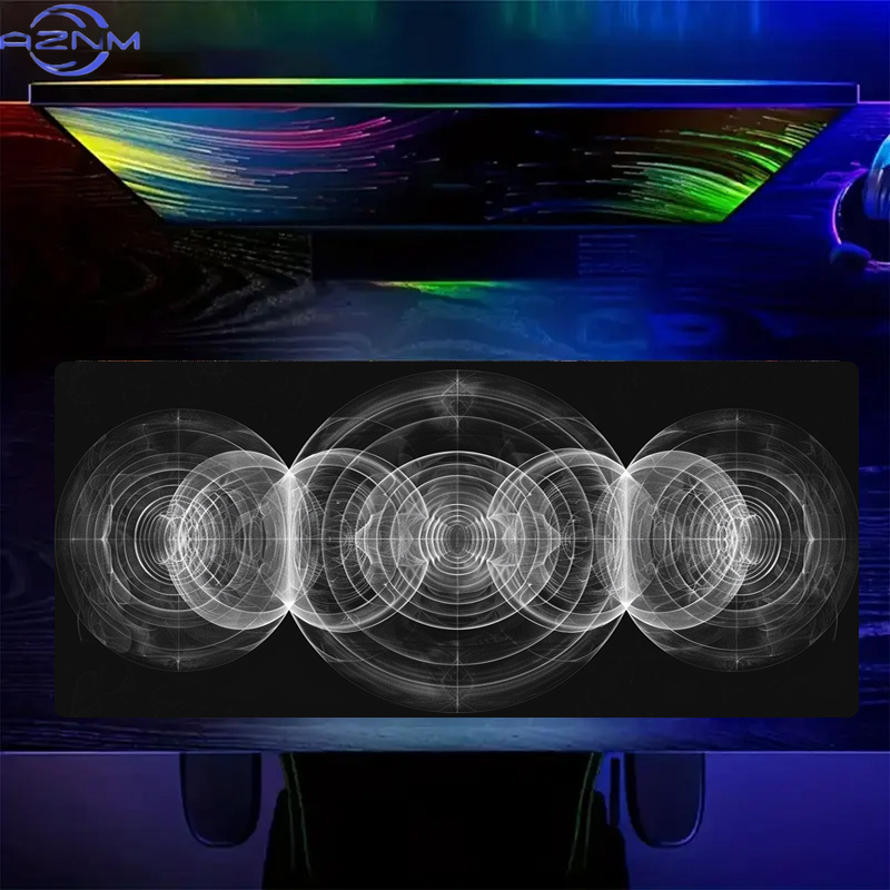 Mouse Pad Grande com Padrão Es - Desk Setup Workspace avaliação e preço