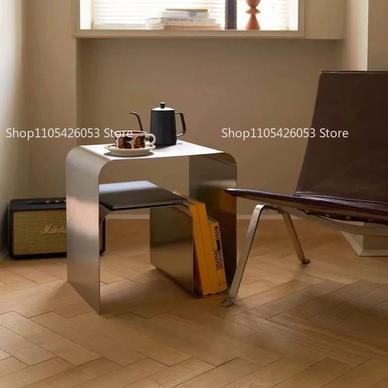 Mesa Lateral Moderna em Aço In - Desk Setup Shelves avaliação e preço