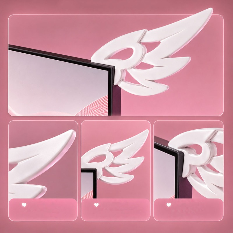 Decoração Kawaii 3D com Asas p - Desk Setup Gifts avaliação e preço
