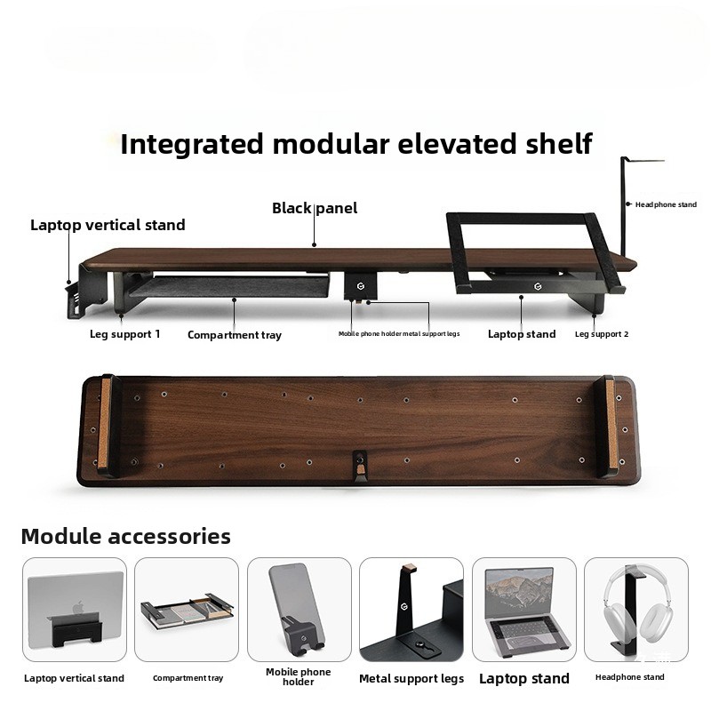 Conjunto de Suporte Modular pa - Desk Setup With Laptop And Monitor avaliação e preço