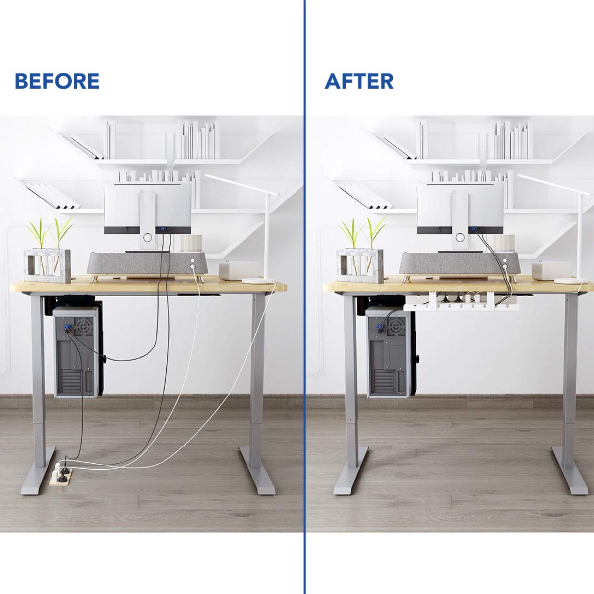 Organizador de Cabos para Mesa - Desk Setup Workspace avaliação e preço