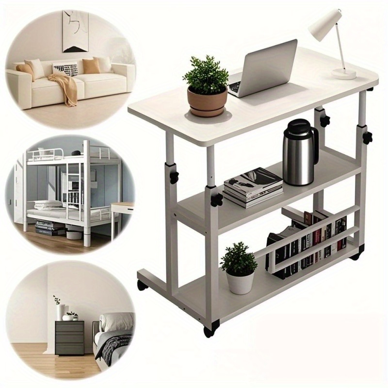Mesa Dobrável Multifuncional c - Desk Setup Shelves avaliação e preço