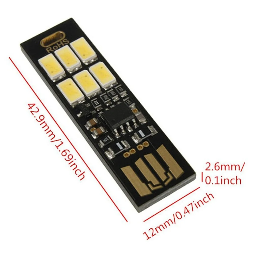 Mini Luz LED USB 5730 5V com S - Desk Setup Notebook avaliação e preço