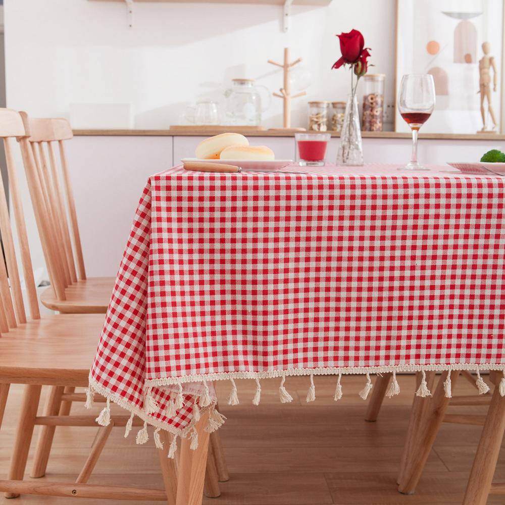 Toalha de Mesa Xadrez Vermelha - Desk Setup Wallpaper avaliação e preço
