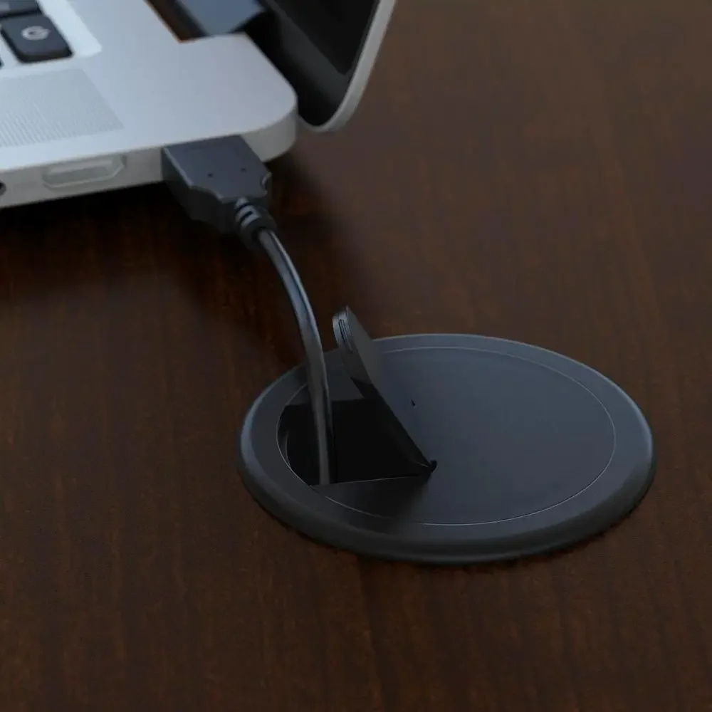 Mesa de Escritório 66W Mocha C - Desk Setup Workspace avaliação e preço
