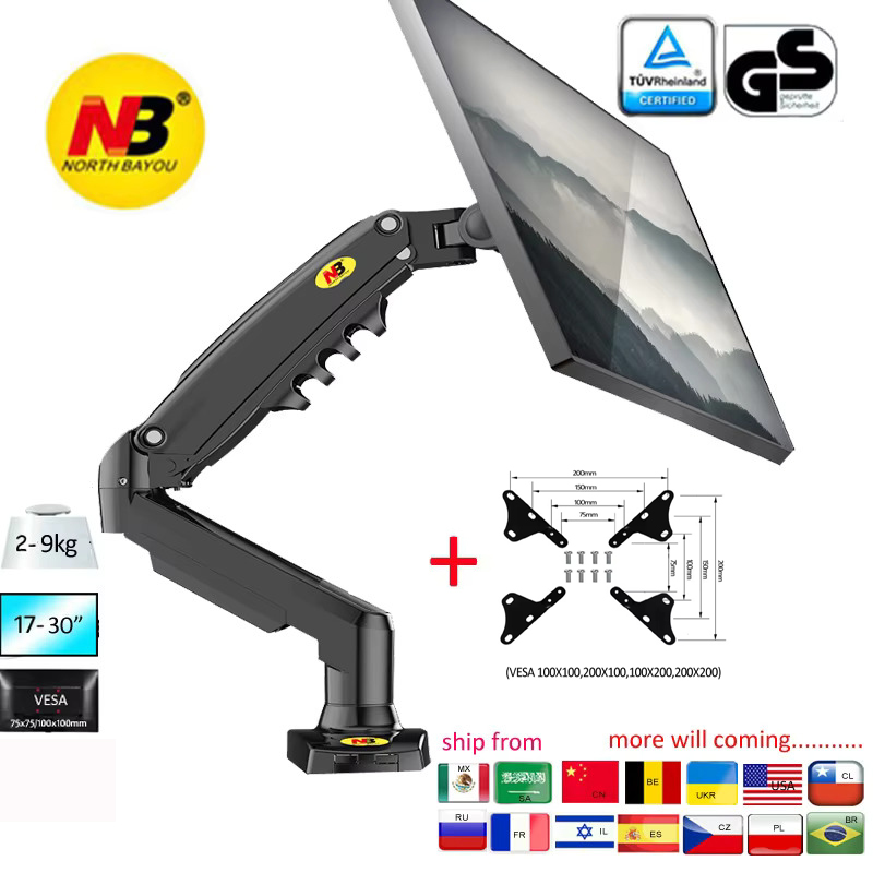 NOVO Suporte de Monitor LED LC - Dual Monitor Desk Setup avaliação e preço
