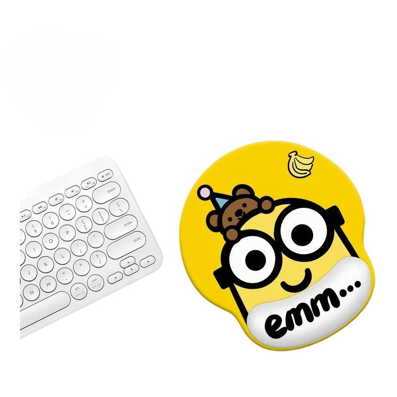 Mousepad de silicone com apoio - Desk Setup Ergonomic avaliação e preço