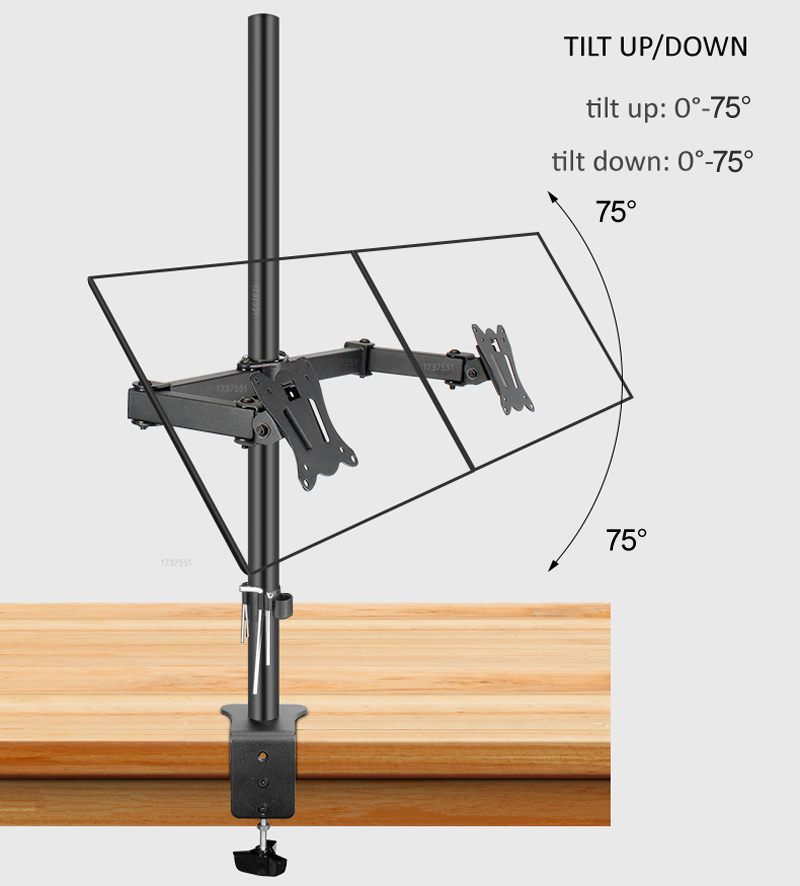 Suporte de Mesa para Dois Moni - Dual Monitor Desk Setup avaliação e preço