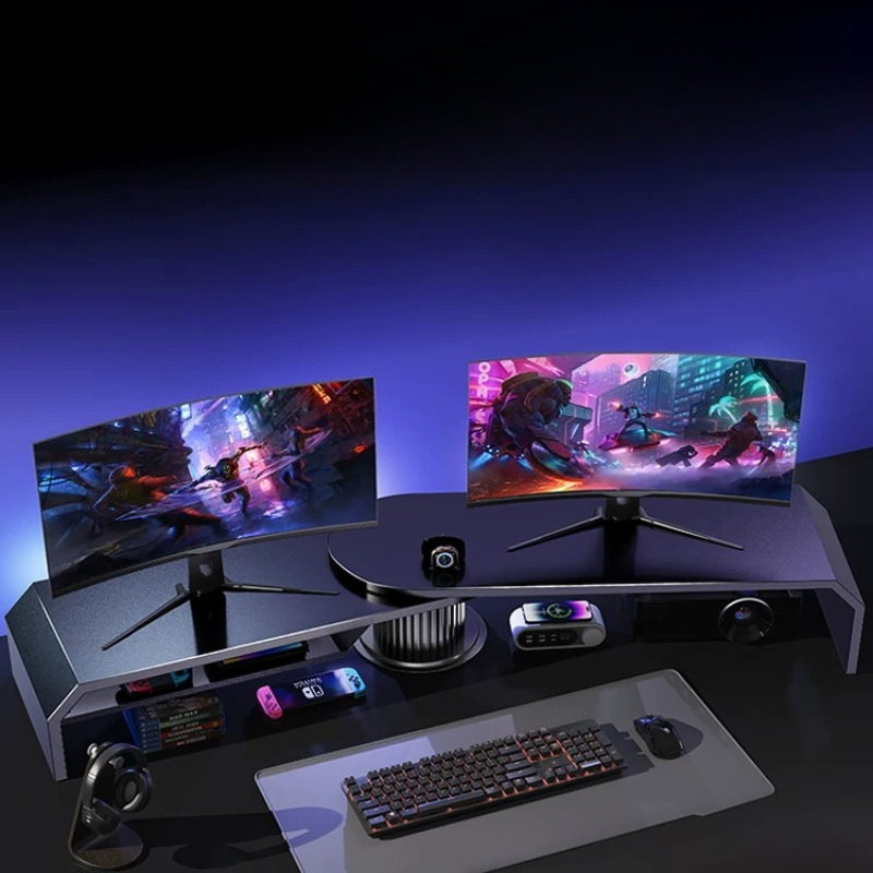 Suporte de Monitor Duplo para  - Desk Setup With Laptop And Monitor avaliação e preço