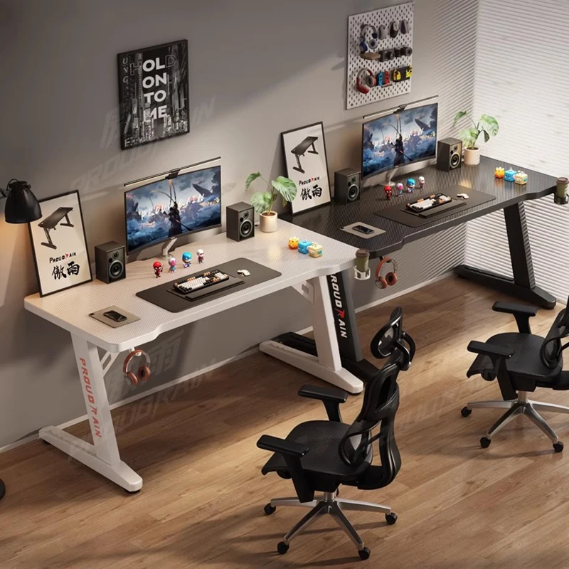 Mesa para Computador e Console - Desk Setup With Laptop And Monitor avaliação e preço