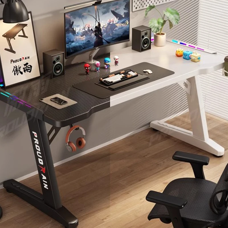 Mesa para Computador e Console - Desk Setup With Laptop And Monitor avaliação e preço