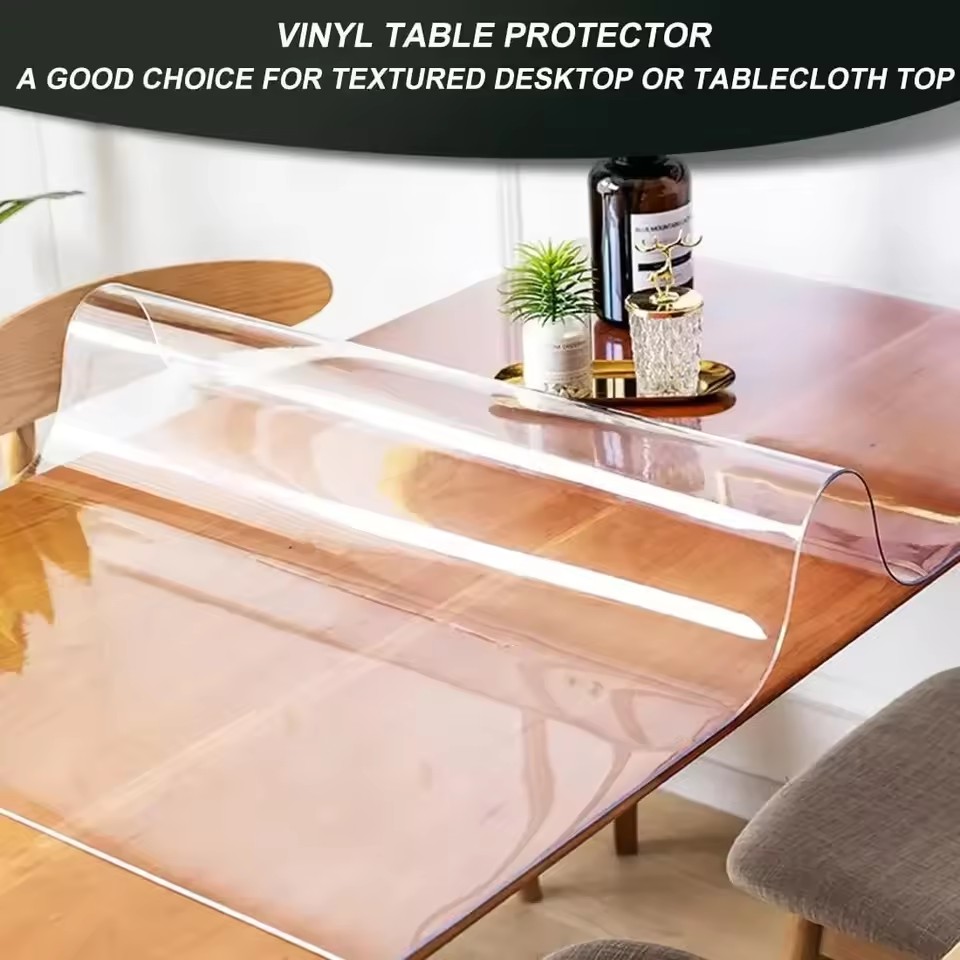 Toalha de mesa de vidro macio  - Desk Setup Wallpaper avaliação e preço