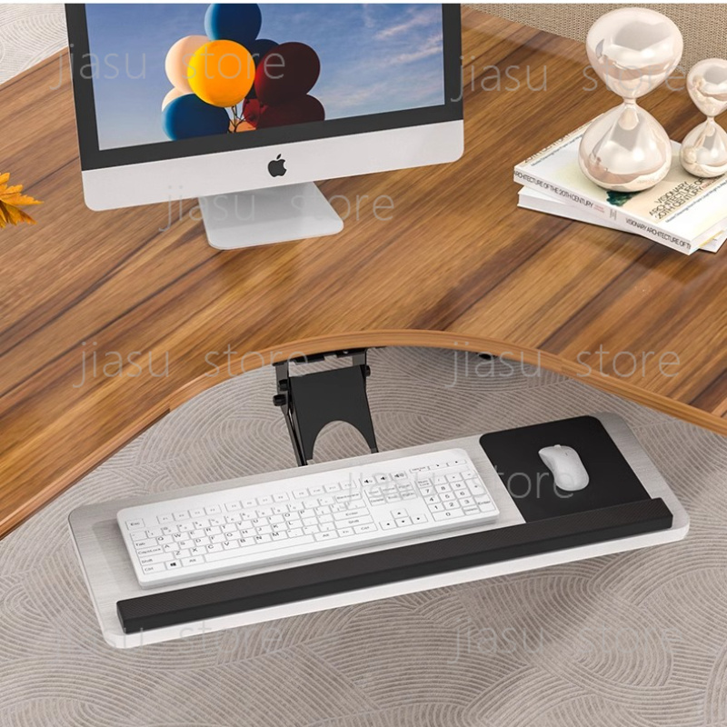 ‌ Suporte Ergonômico para Tecl - Desk Setup With Keyboard Tray avaliação e preço