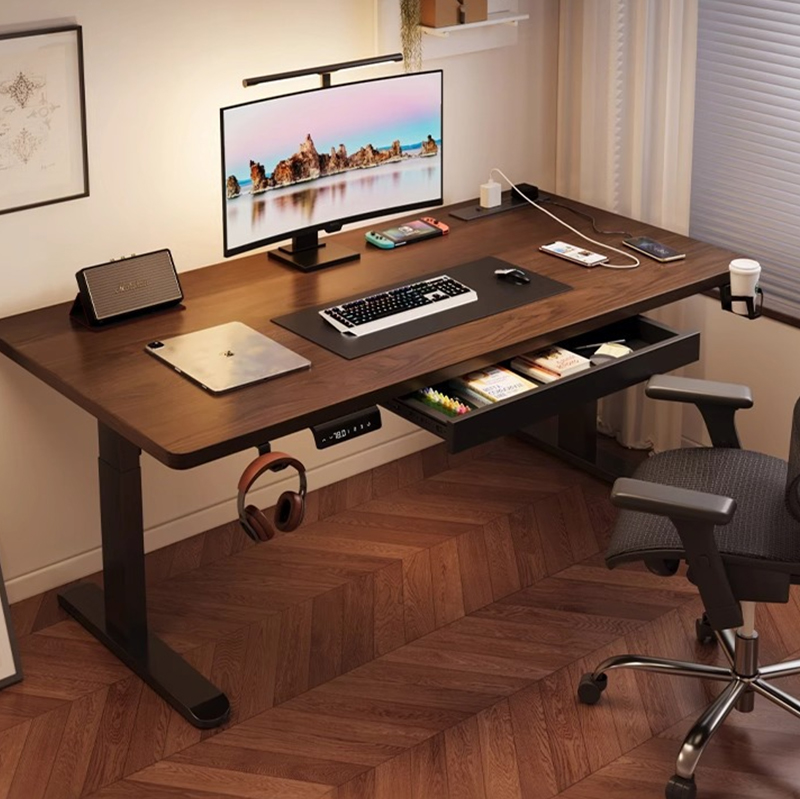 Mesa Elétrica Moderna com Dois - Dual Monitor Desk Setup avaliação e preço