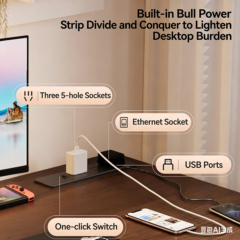 Mesa Elétrica Moderna com Dois - Dual Monitor Desk Setup avaliação e preço
