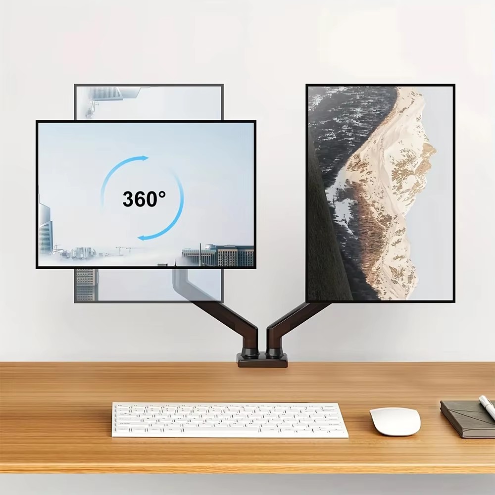 Suporte de montagem de monitor - Dual Monitor Desk Setup avaliação e preço