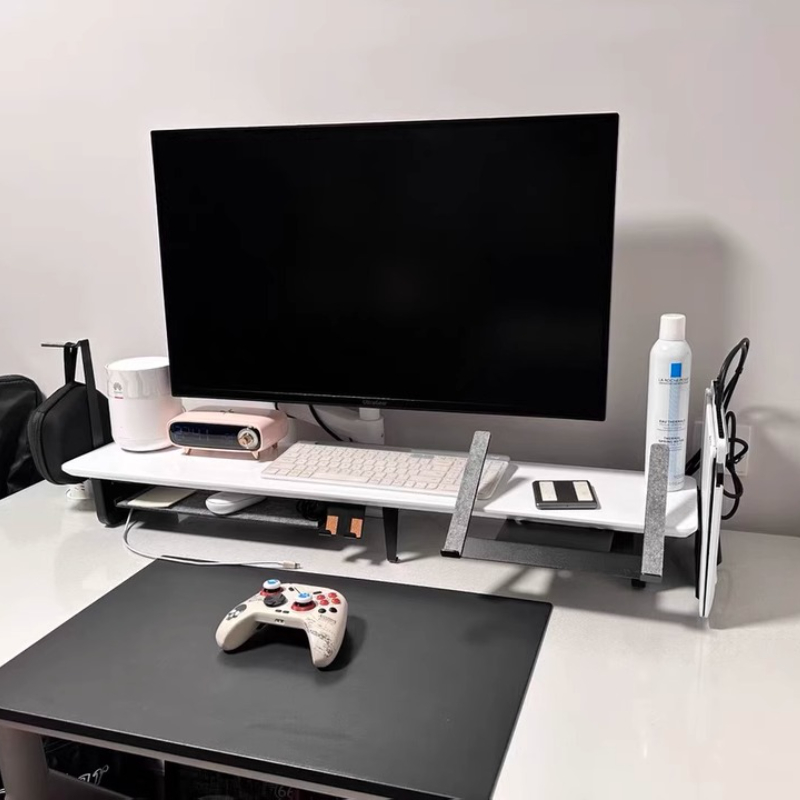 Suporte modular para monitor,  - Desk Setup With Laptop And Monitor avaliação e preço