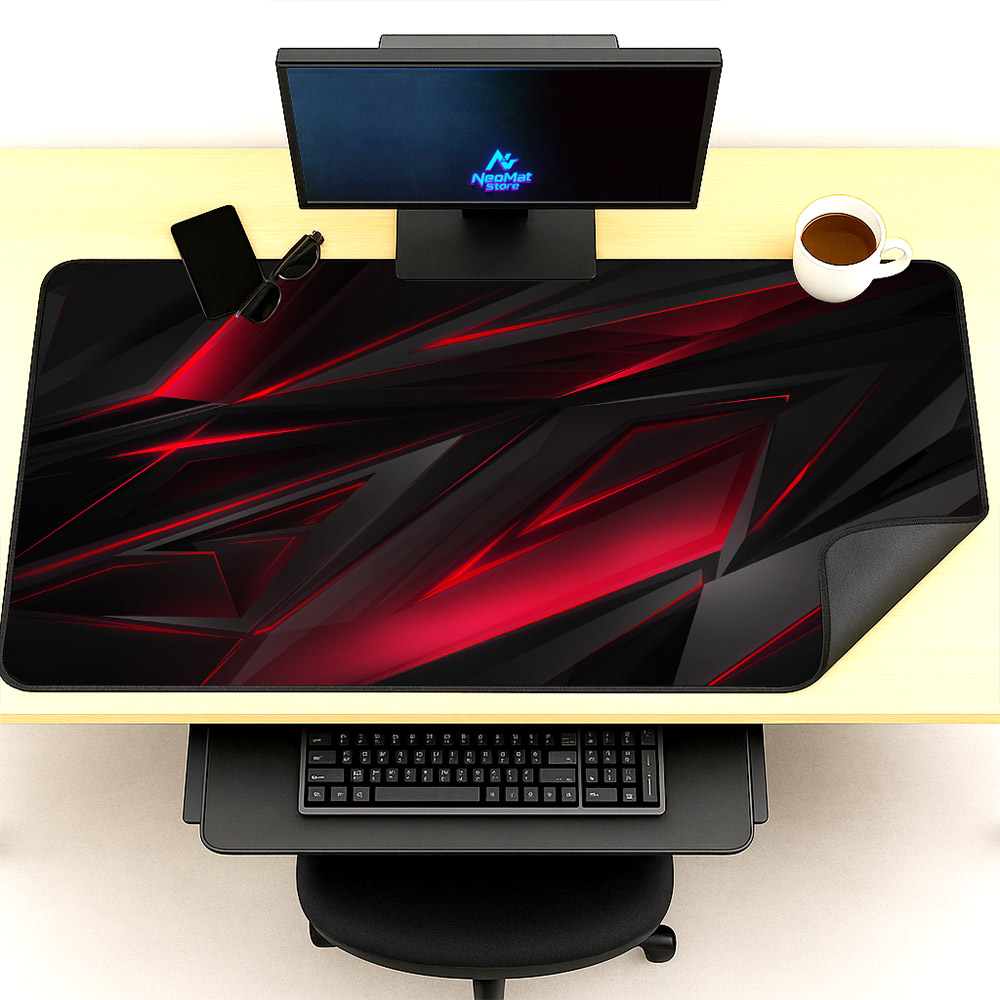 Xxxl mouse pad gamer configura - Desk Setup Red avaliação e preço