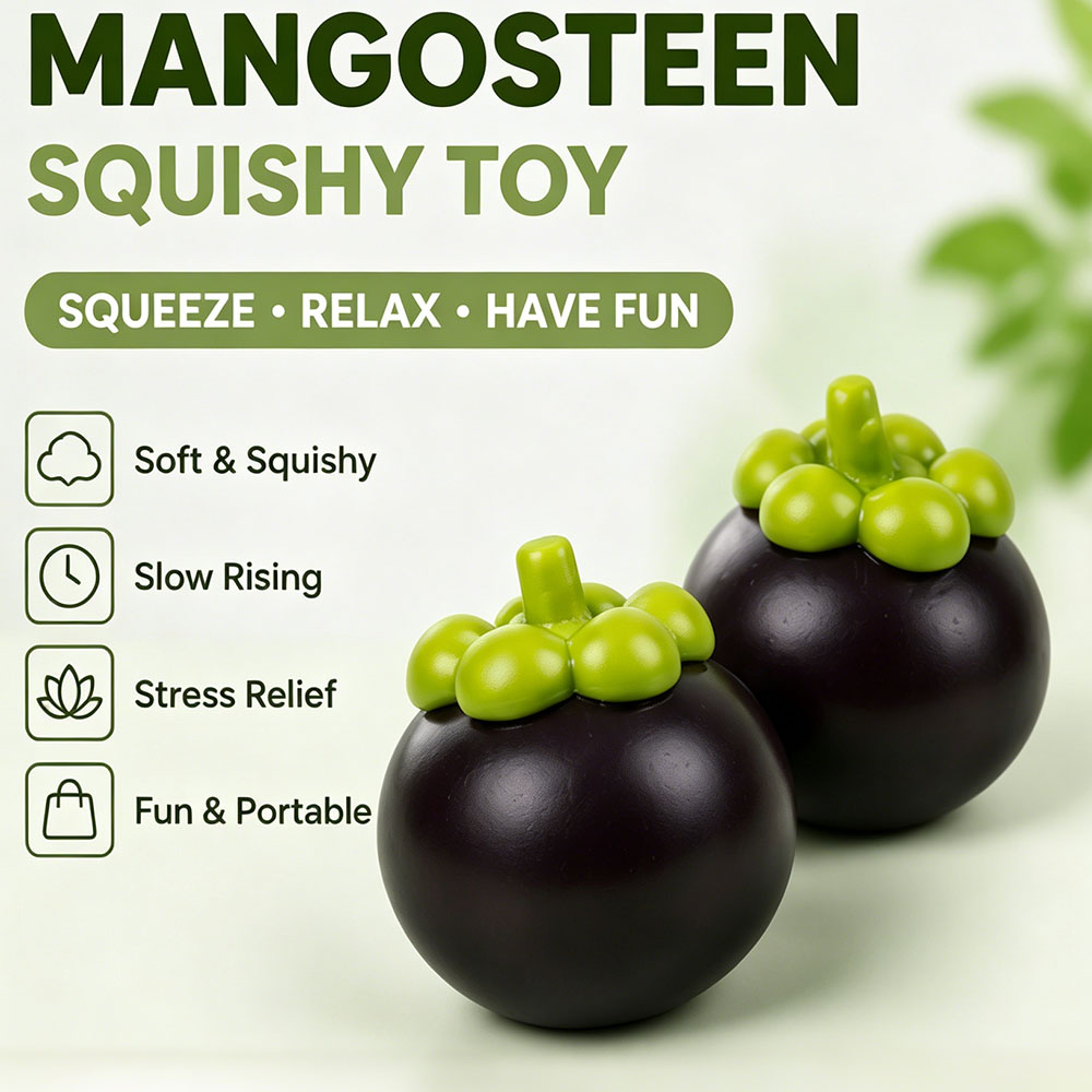 Bloco de Fruta Falsa Mangostão - Desk Setup Workspace avaliação e preço