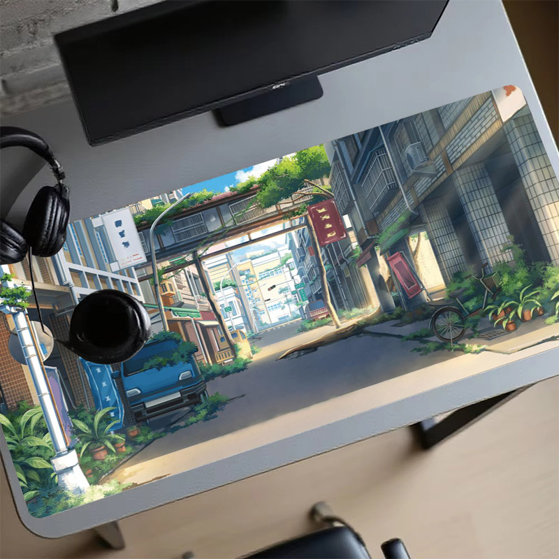Mouse Pad Grande para Jogos, A - Desk View Setup avaliação e preço