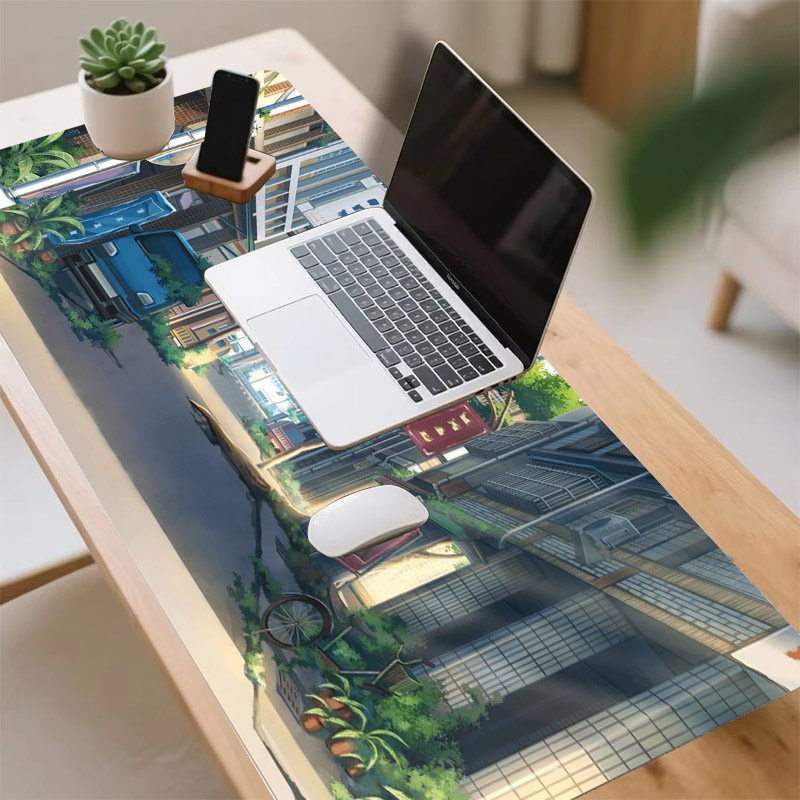 Mouse Pad Grande para Jogos, A - Desk View Setup avaliação e preço