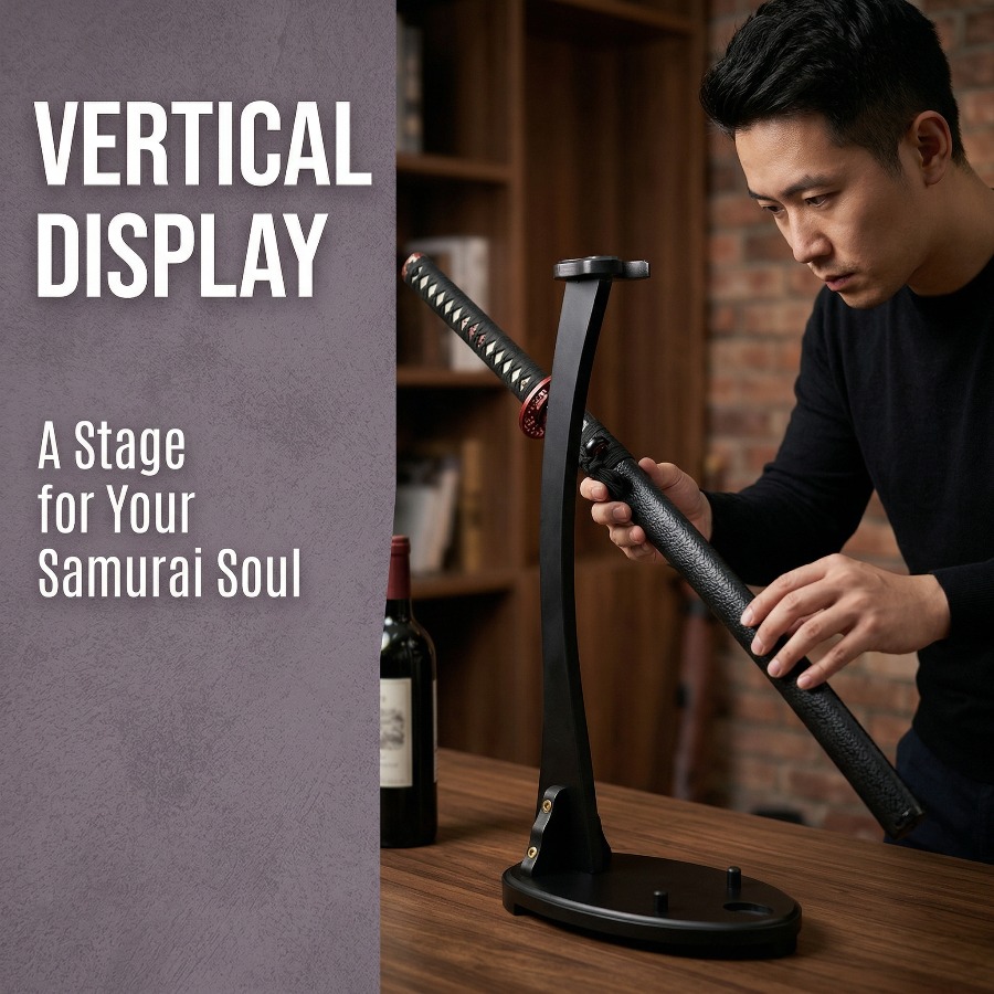 Suporte Vertical para Katana,  - Desk Setup Shelves avaliação e preço