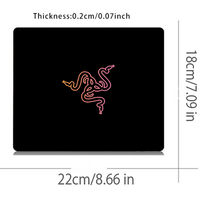 Razer luxo mouse pad anime gam - Desk Setup Ergonomic avaliação e preço