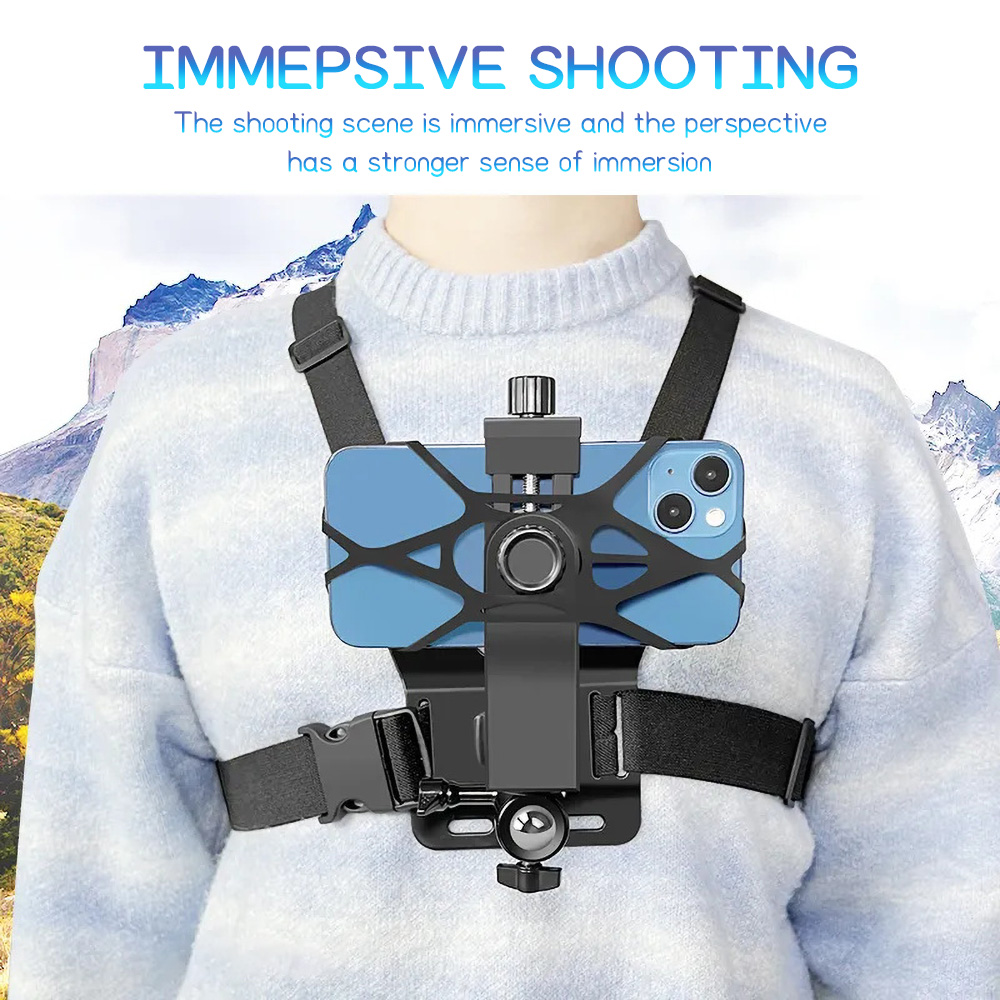 Suporte de Peito para Celular  - Dual Phone Holder avaliação e preço