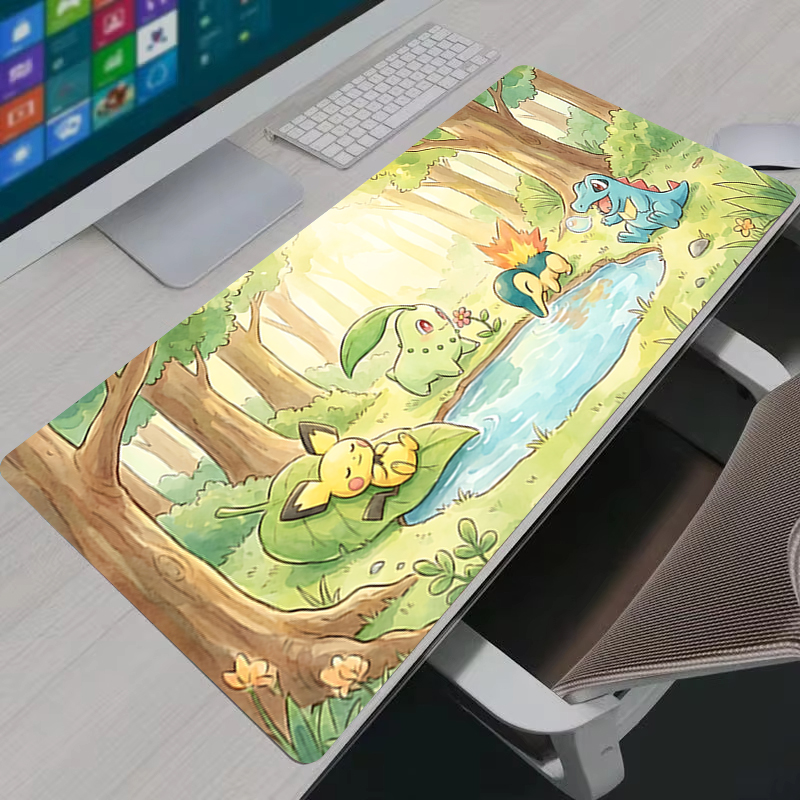Mouse Pad Anime para PC Gamer, - Desk Setup Mat avaliação e preço